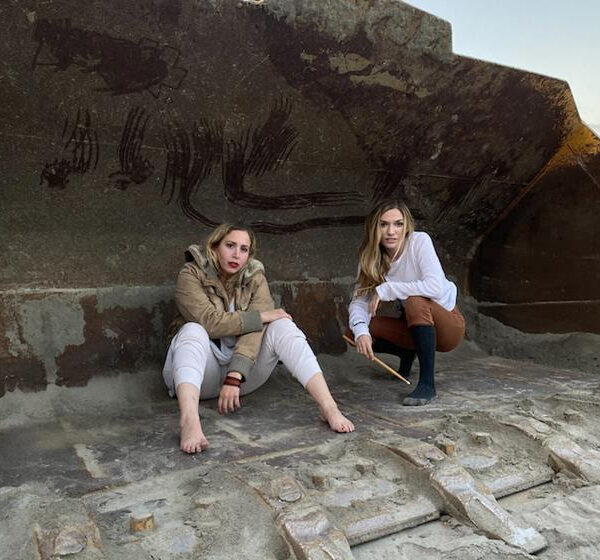 L to R: Natalie London and Taylor Plecity Photo Credit: Richard Fournier