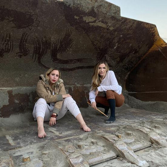 L to R: Natalie London and Taylor Plecity Photo Credit: Richard Fournier