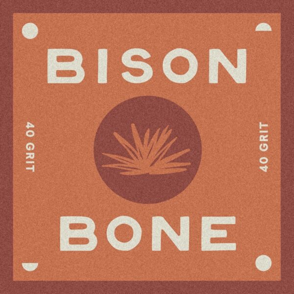 Bison Bone — 40 Grit